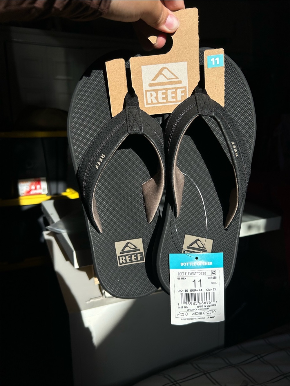 Mens Reef flip flops